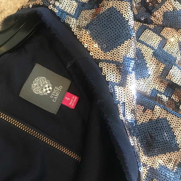 💜 Vince Camuto Dress sequins cocktail dress Party dress iso - Picture 14 of 17